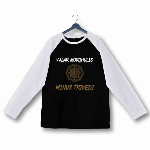 5 TV Series Valar Trivedi Custom Printed Graphic Design Raglan T-Shirt for Women